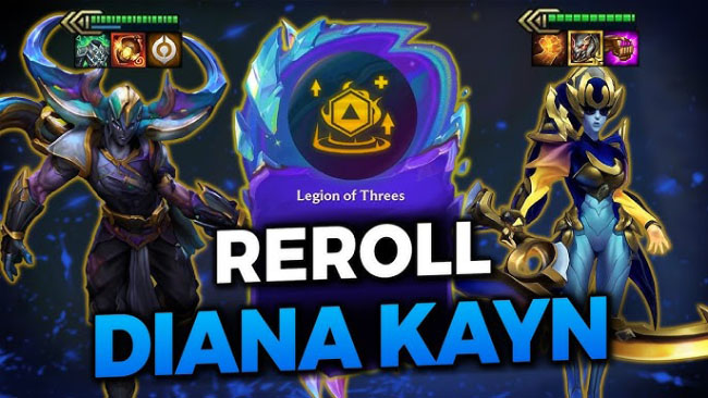 ĐTCL 17.2b: Hướng dẫn các biến thể Diana reroll thích hợp vào top nhất hiện tại