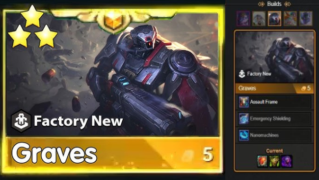 ĐTCL 17.4: Hướng dẫn đội hình fast 9 nhưng bằng Graves tank??