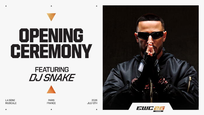 Aya Nakamura, DJ Snake và Theodora sẽ mở màn Esports World Cup 2026 tại Paris