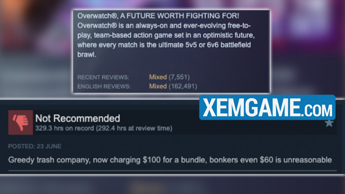 Từng bị người chơi Steam chê hết đường, Overwatch 2 trên Steam giờ đã cải thiện đôi chút Từng bị người chơi Steam chê hết đường, Overwatch 2 trên Steam giờ đã cải thiện đôi chút