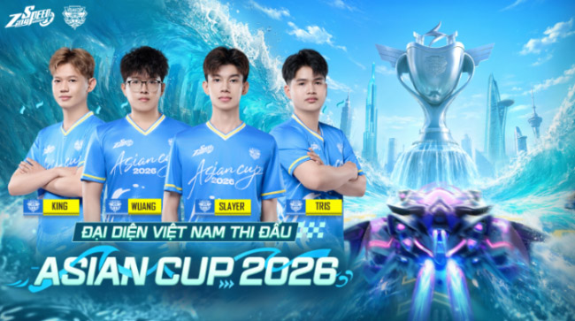 ASIAN Cup 2026 – nơi khẳng định tài năng của Zingspeed Mobile Việt Nam