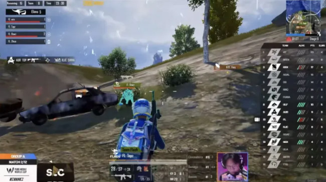 Team Flash Pubg Mobile hiên ngang giành vé vào thẳng Grand Finals EWC 2026
