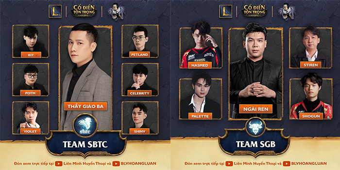 LMHT Cổ Điển ra mắt giải đấu cộng đồng đầu tiên với hàng loạt cái tên huyền thoại