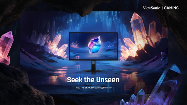 ViewSonic ra mắt màn hình XG2738-2K-OLED: QD-OLED 2K, 240Hz và phản hồi 0,03ms