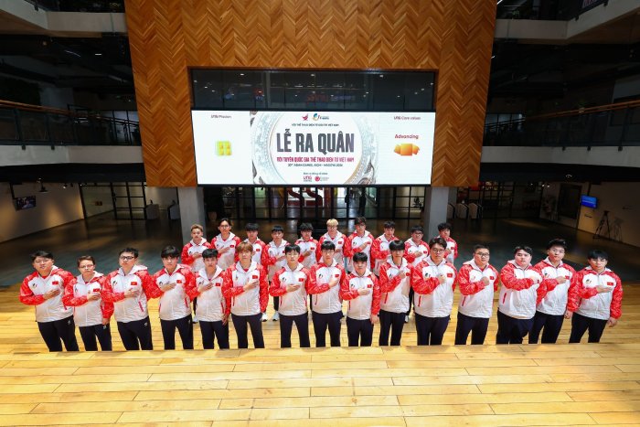 Tuyển Esports Việt Nam làm lễ ra quân đến với ASIAD 2026