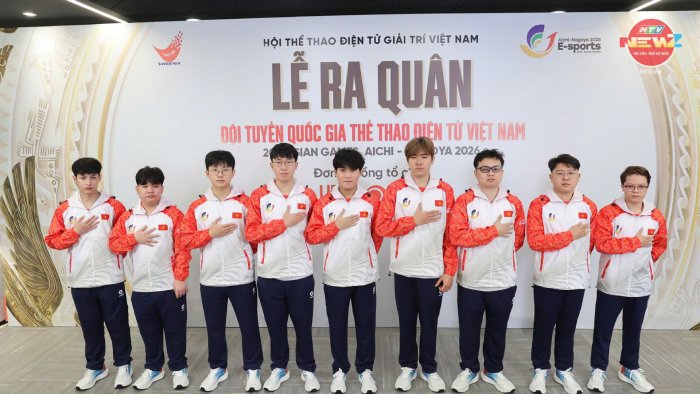 Tuyển Esports Việt Nam làm lễ xuất quân đến với ASIAD 2026