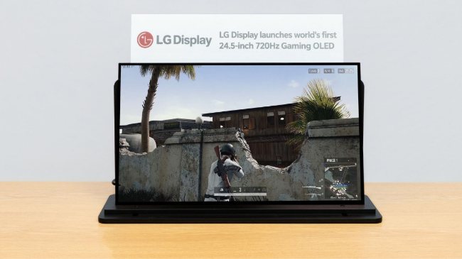 LG bắt đầu sản xuất màn hình OLED 720Hz cho phân khúc esports chuyên nghiệp