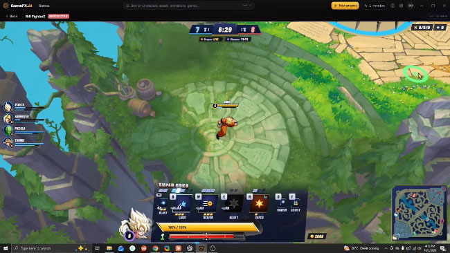 Game thủ khiến cộng đồng bất ngờ khi dùng AI “trộn” LMHT với Dragon Ball FighterZ