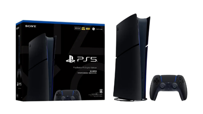 Sony ra mắt PS5 Digital Edition Midnight Black giá chỉ 350 USD độc quyền Nhật Bản