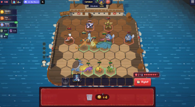 Kanto Tactics: Xuất hiện một bản fangame ĐTCL phiên bản Pokémon
