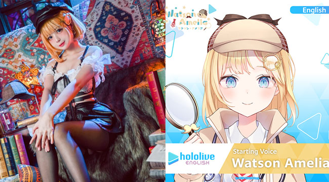 Watson Amelia bước ra đời thực qua màn cosplay đầy cuốn hút, fan khó lòng rời mắt