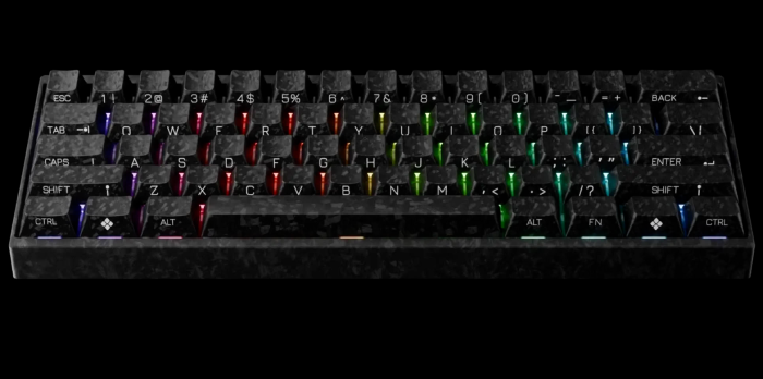Keychron Carbon 60 HE 8K: Bàn phím gaming nhỏ gọn làm từ sợi carbon